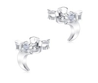 Silver Stud Earring STS-6075